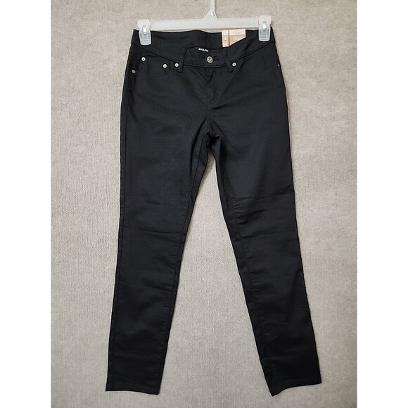 PrAna Kayla Jeans Womens 2 26 Short Black Fitted Stretch Organic Cotton NEW - Picture 1 of 9